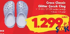 CROCS CLASSİC GLİTTER ÇOCUK CLOG